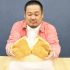 なかのしま店のパンコーナーで、一本（二斤）〇〇〇円の高級食パンを発見！